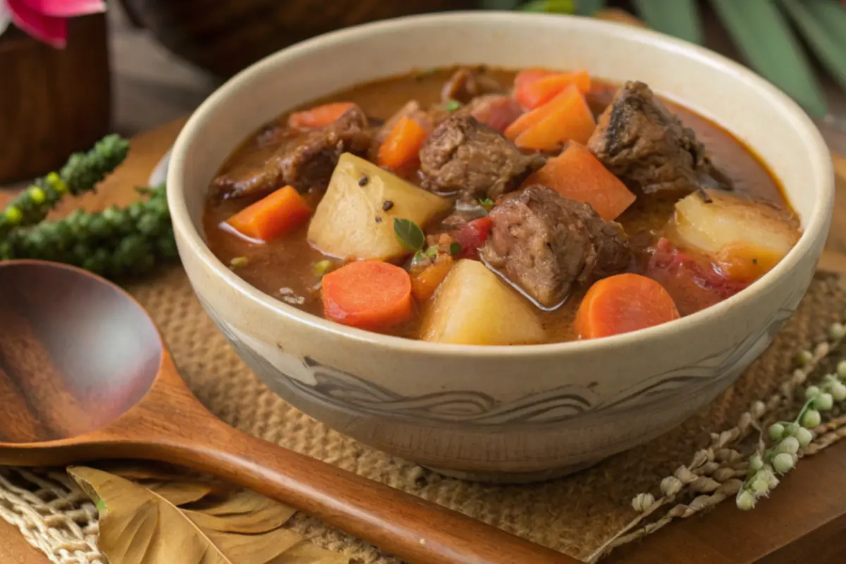 Hawaiian Beef Stew