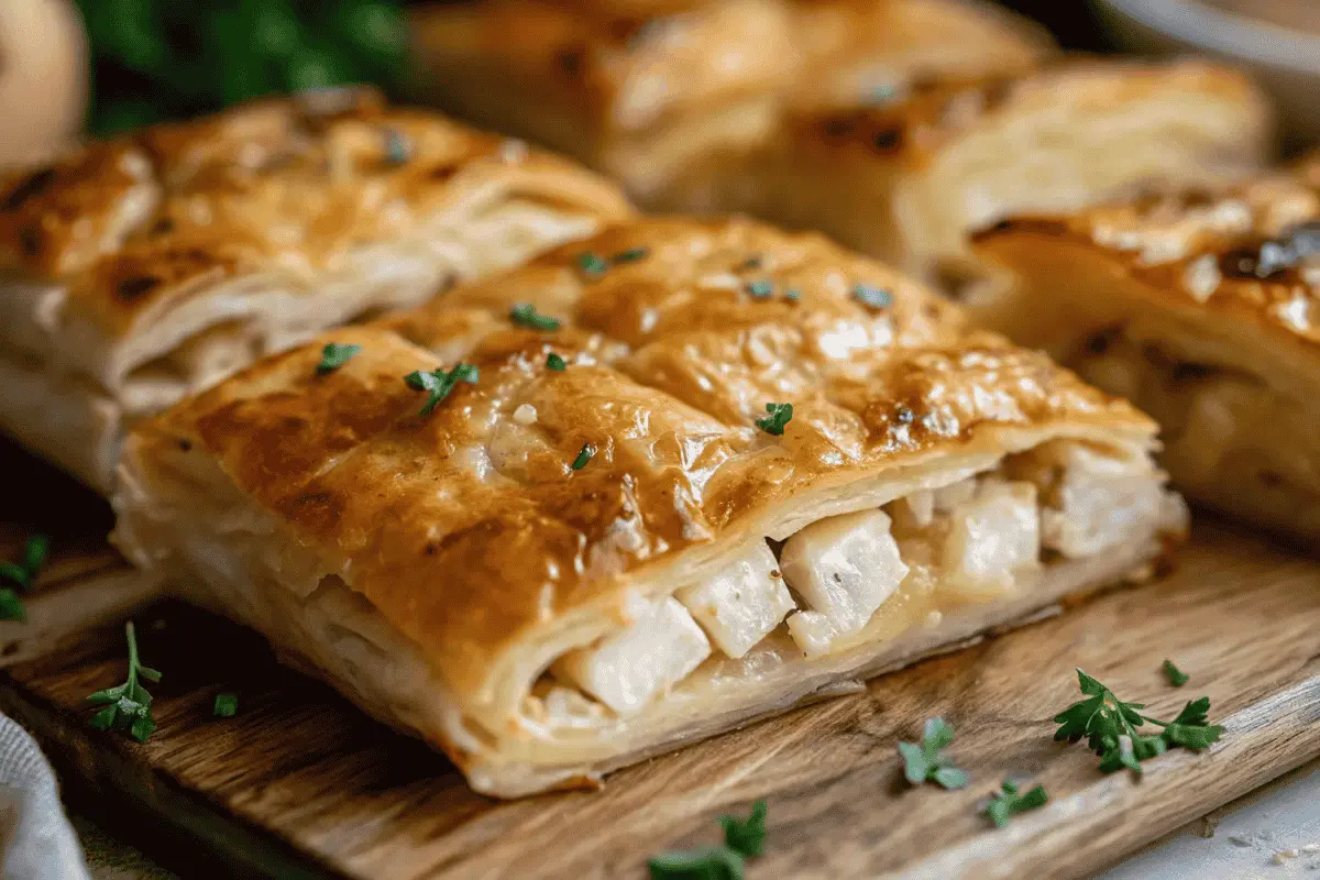 Chicken and Cheese Jalousie