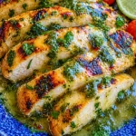 Grilled Salsa Verde Pepper Jack Chicken