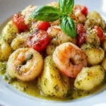 Creamy Pesto Shrimp Gnocchi Recipe