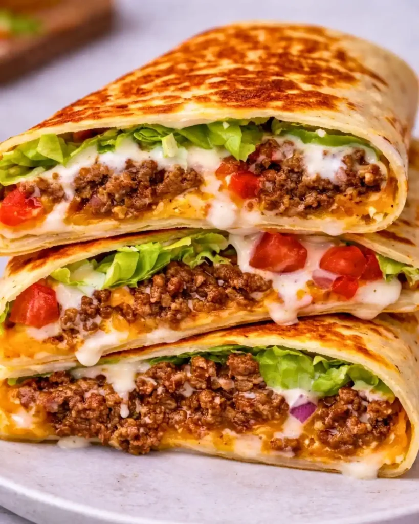 Healthy Keto Crunchwraps (Low Carb + Easy Recipe)