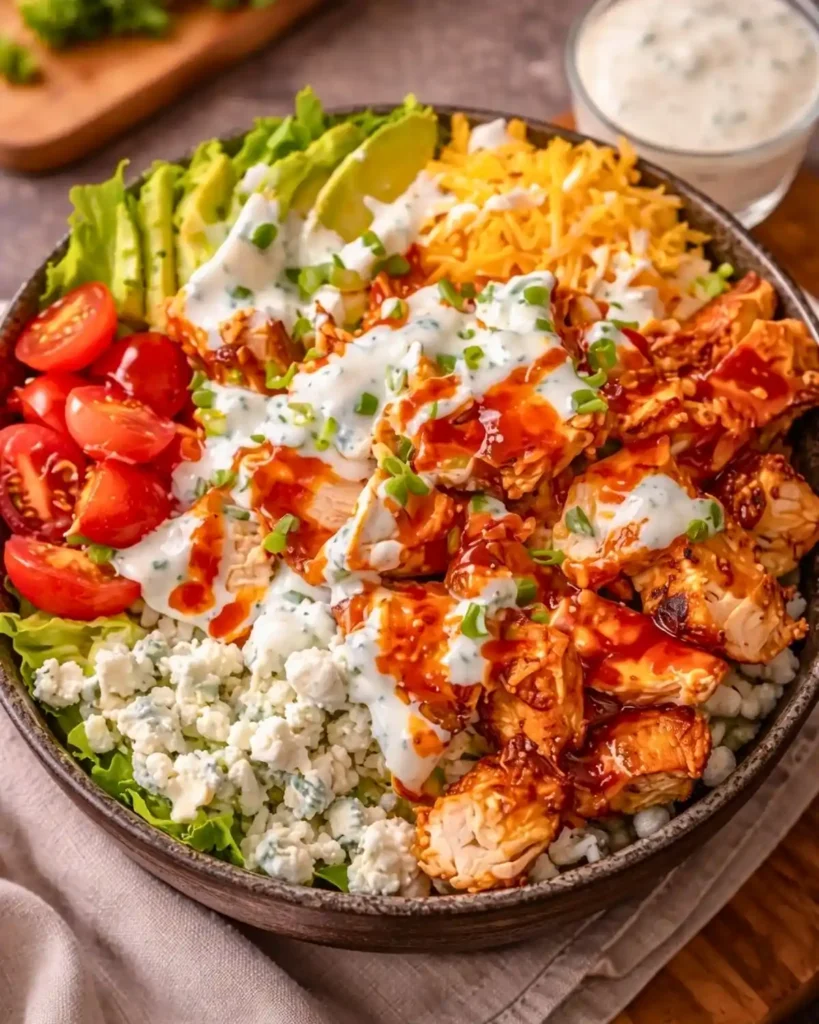 Buffalo Chicken Protein Bowl