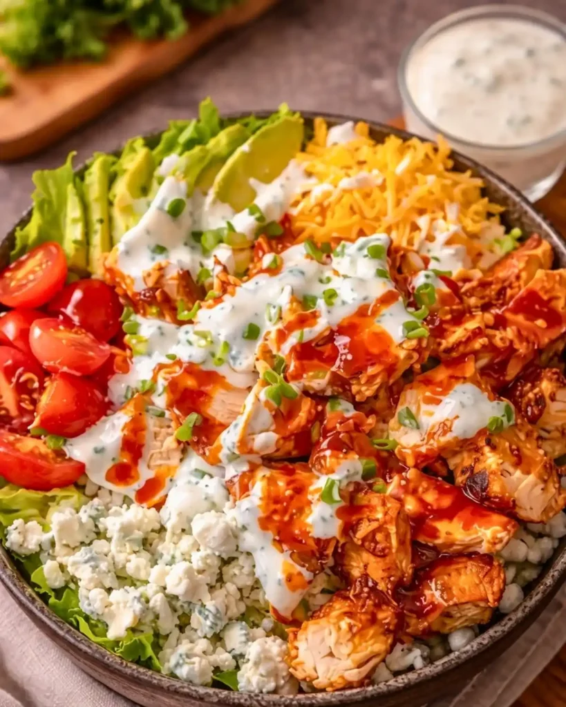 Buffalo Chicken Protein Bowl