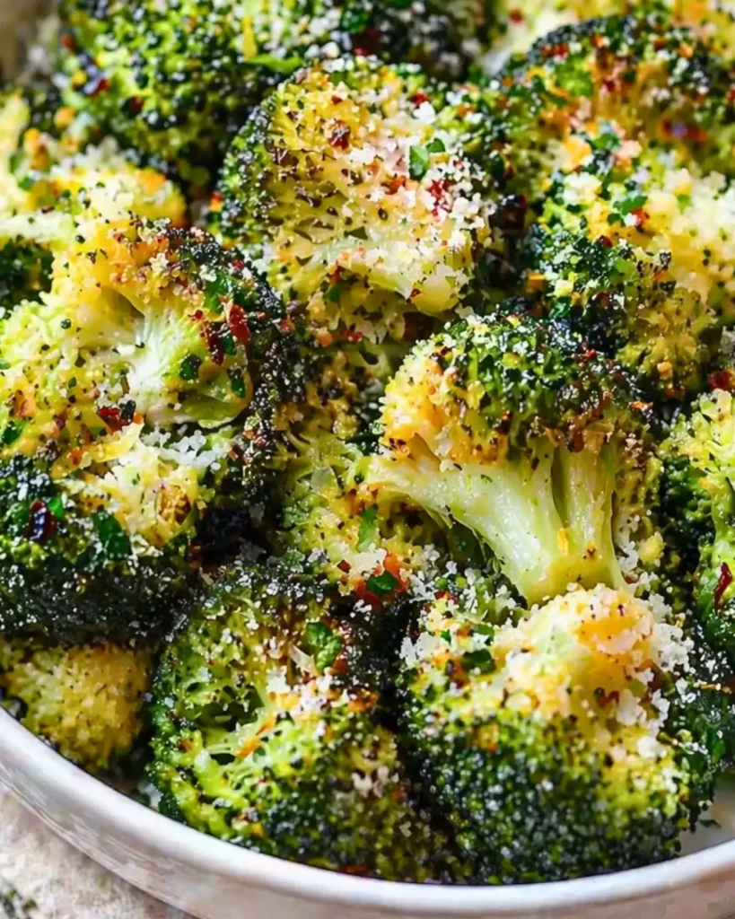 Lemon Garlic Roasted Broccoli Recipe