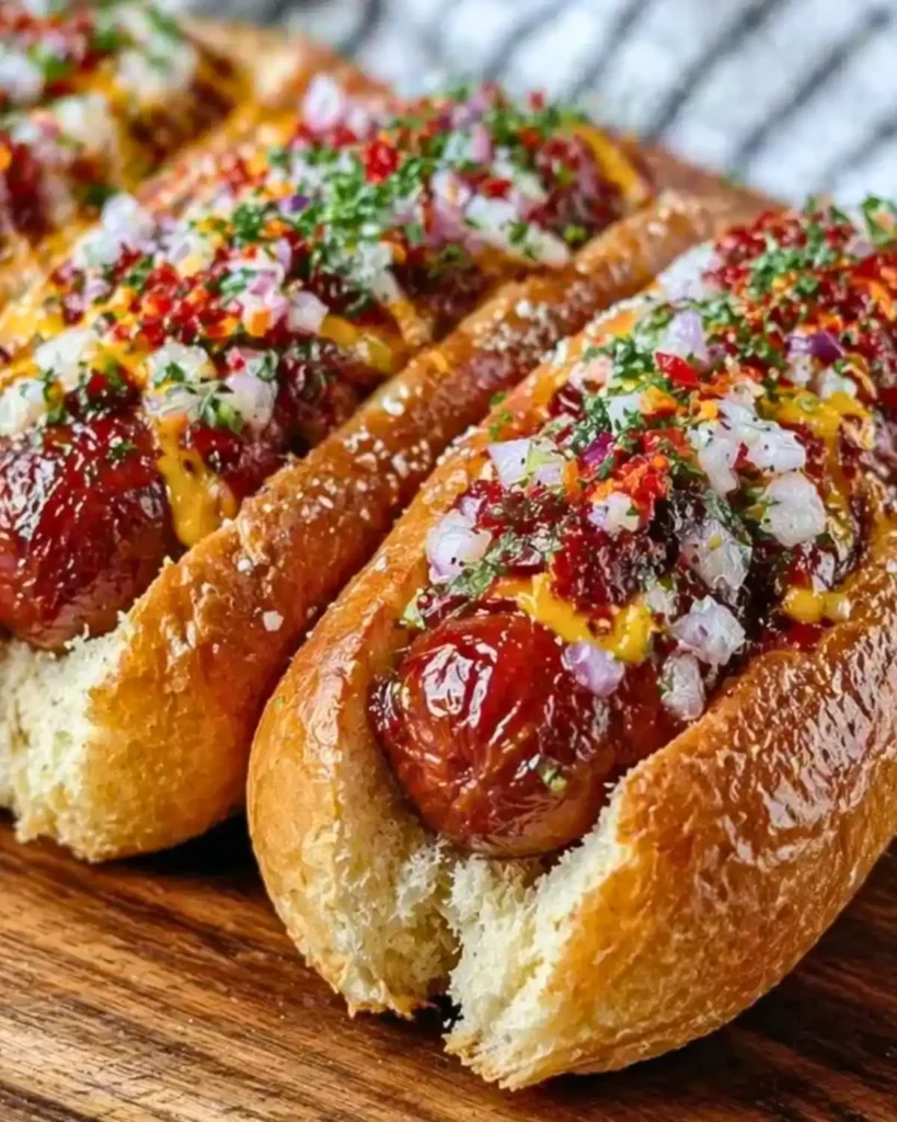 Spicy Firecracker Hot Dogs Recipe
