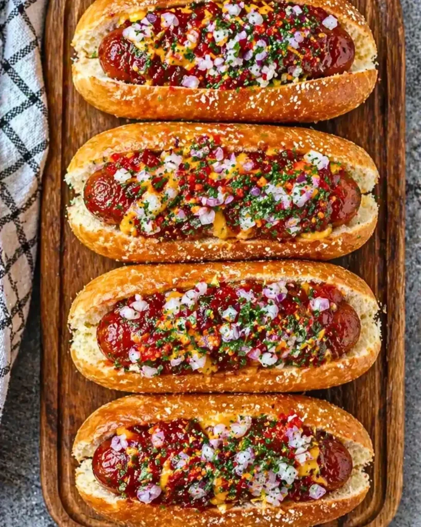 Spicy Firecracker Hot Dogs Recipe