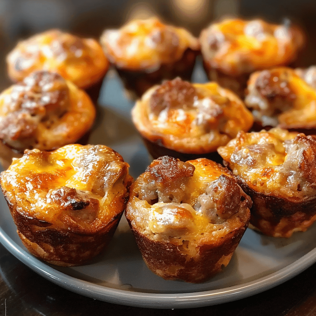 Sausage Pancake Mini Muffins
