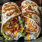 Cheesy Bacon Ranch Wraps Recipe
