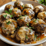French Onion Meatballs Recipe