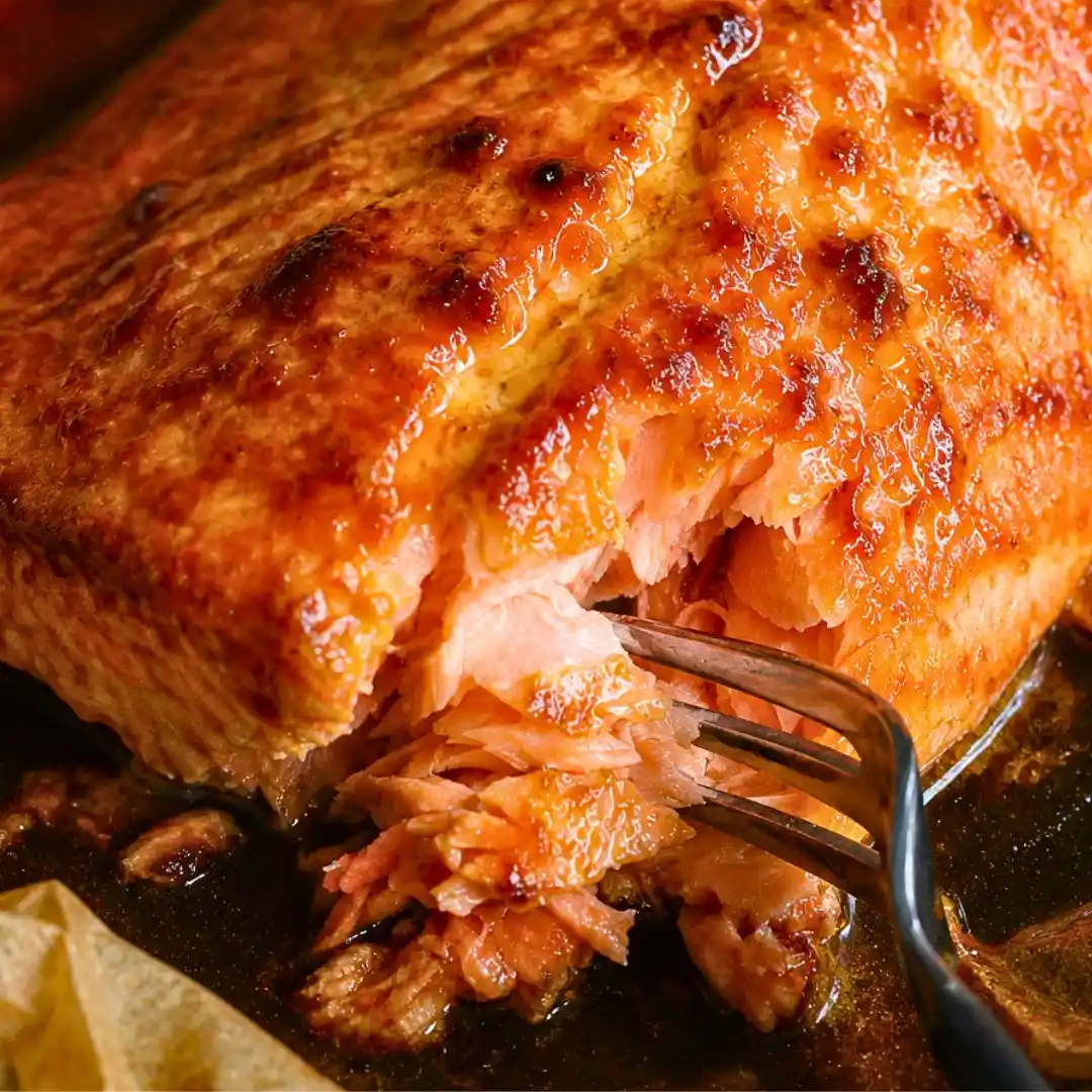 Easy 4 Ingredient Orange Salmon