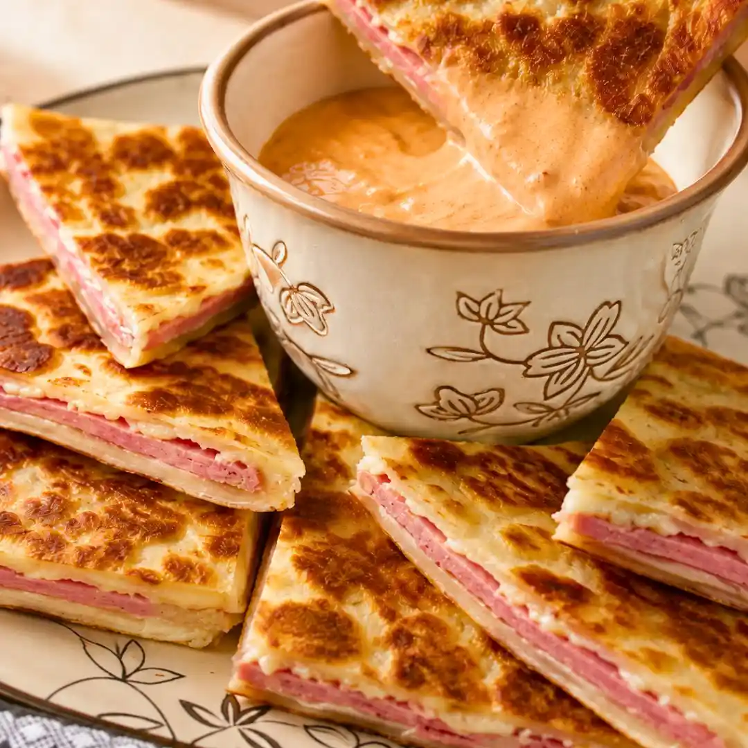 Corned Beef and Swiss Reuben Quesadillas