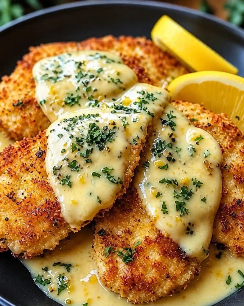 Lemon Pecorino Crusted Chicken