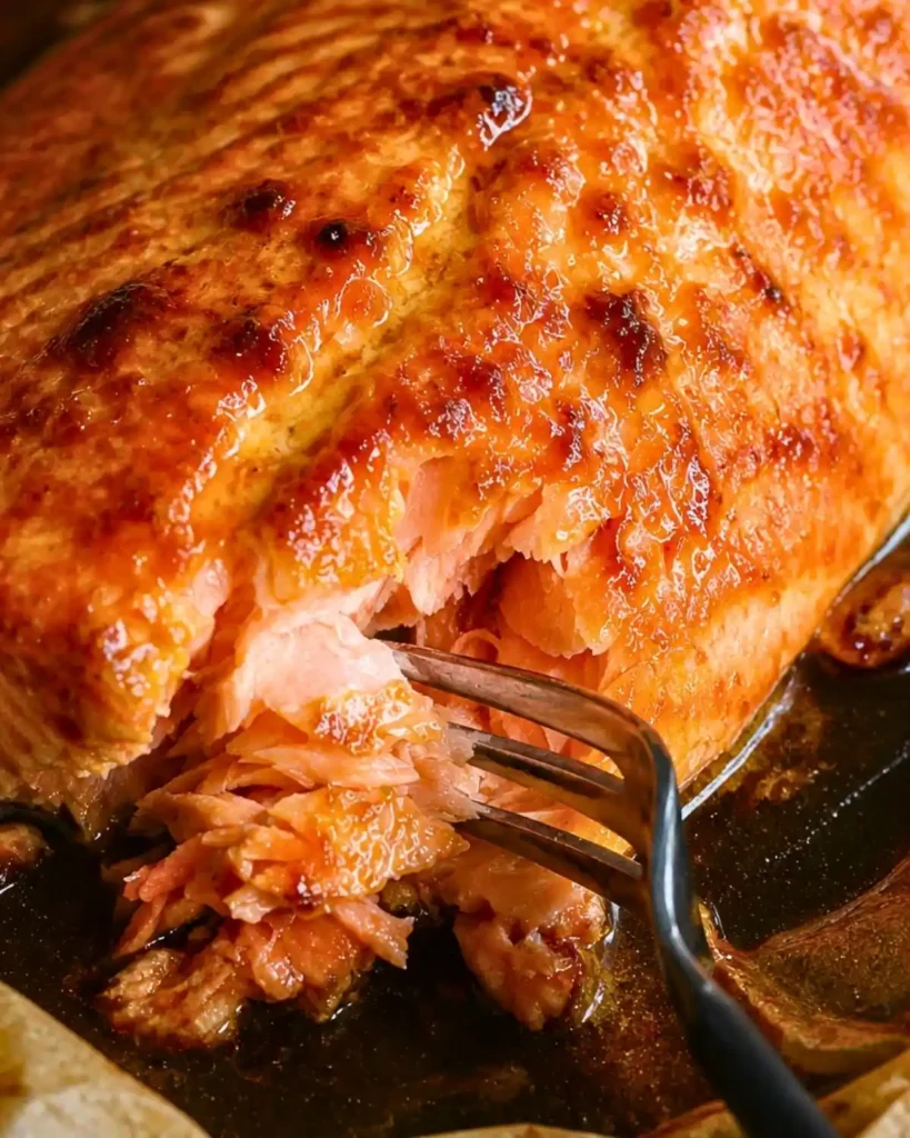 Easy 4 Ingredient Orange Salmon