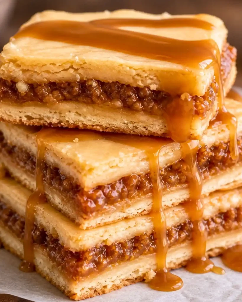 Salted Caramel Brown Sugar Pop Tart Cookie Bars
