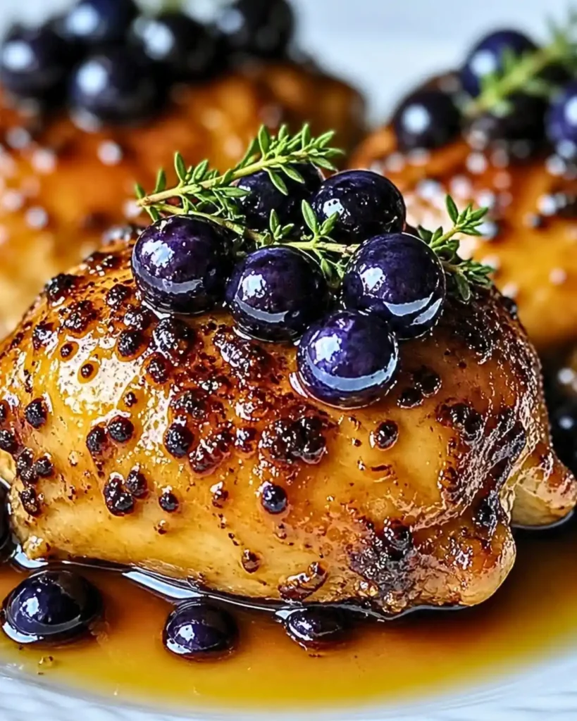 Best-Ever Blueberry Thyme Chicken