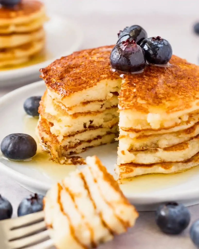 Keto-Friendly Cottage Cheese Pancakes