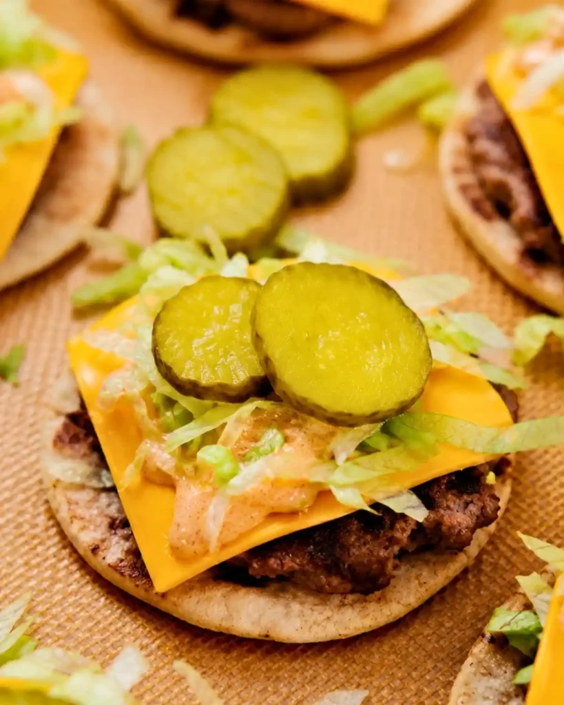 Keto Big Mac Smash Burgers