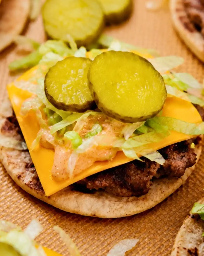 Keto Big Mac Smash Burgers