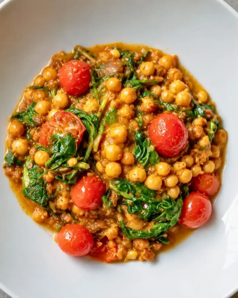 Quick & Easy Chickpea Coconut Dhal