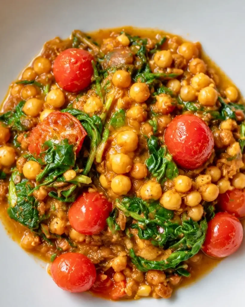 Quick & Easy Chickpea Coconut Dhal