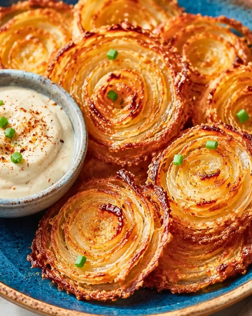 Crispy Keto Onion Rings (No Breadcrumbs, No Frying!)