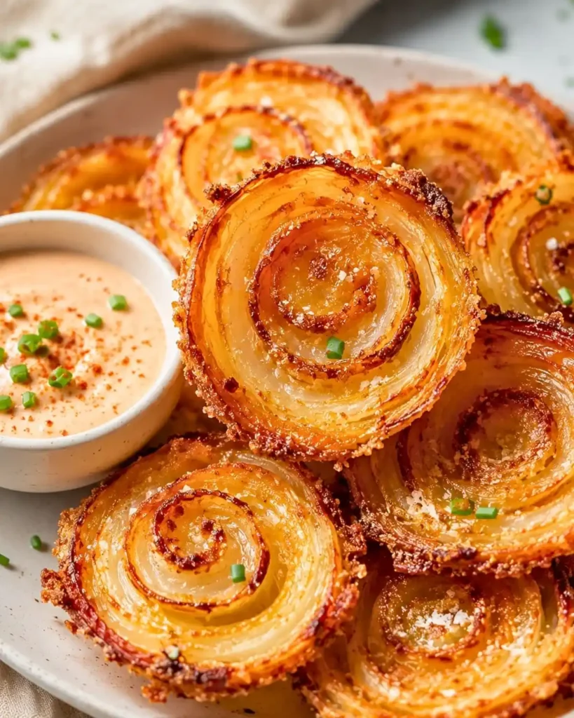 Crispy Keto Onion Rings (No Breadcrumbs, No Frying!)