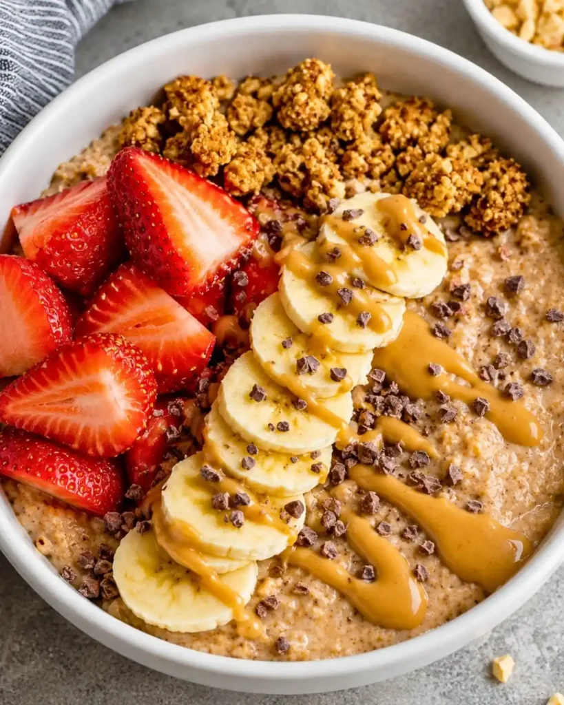  Chocolate Peanut Butter Protein Yogurt Bowl
