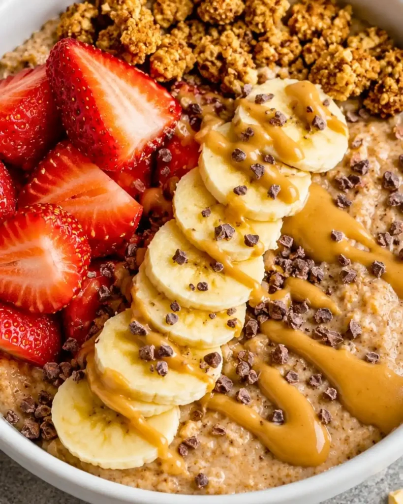 Chocolate Peanut Butter Protein Yogurt Bowl