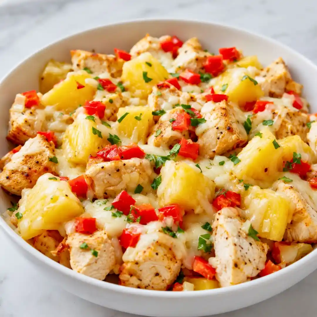 Hawaiian Pizza Chicken Bowls: A Flavorful Weeknight Meal