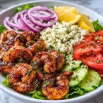 Greek Shrimp Mediterranean Bowl