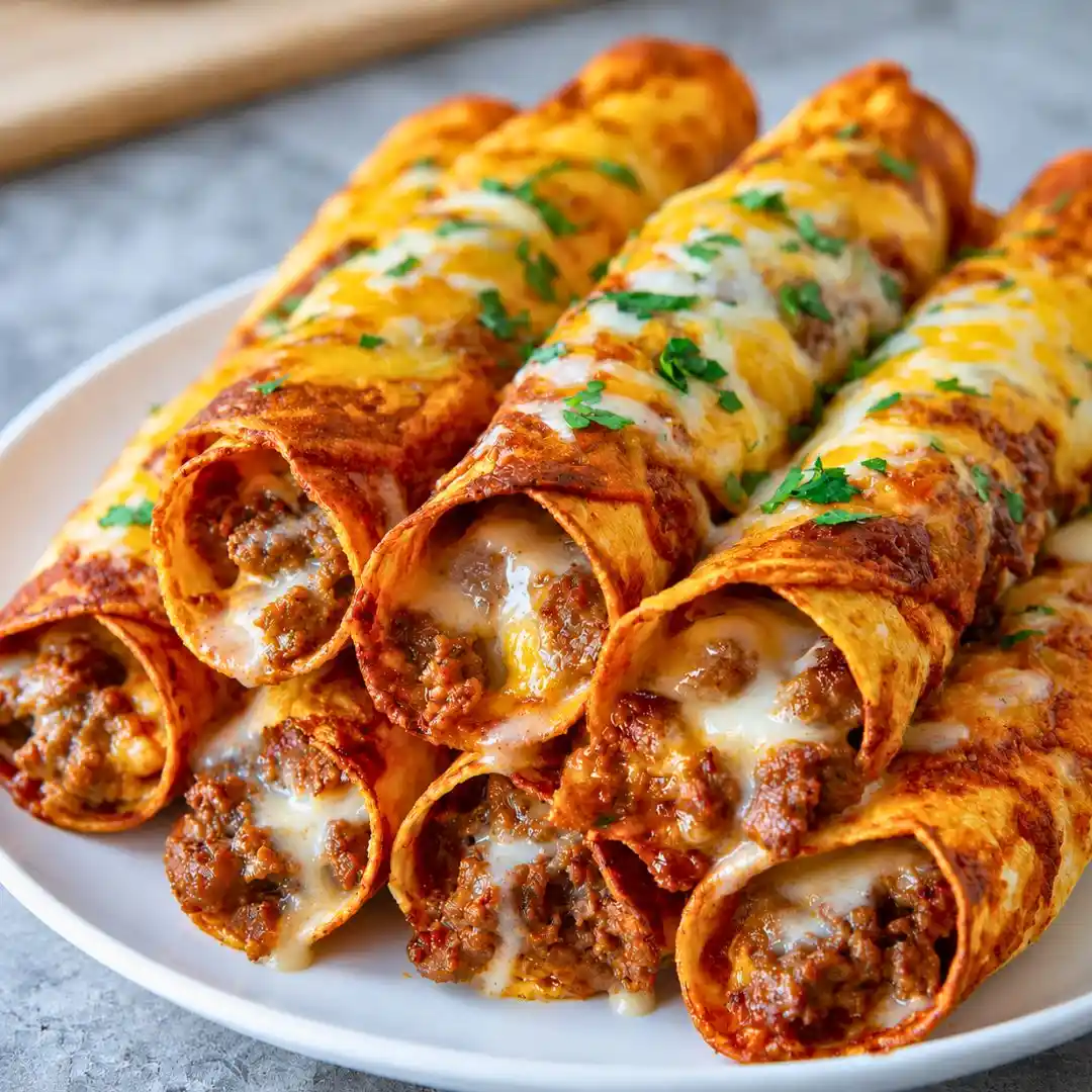 30-Minute Crispy Cheesy Beef Taquitos That Wow Every Time
