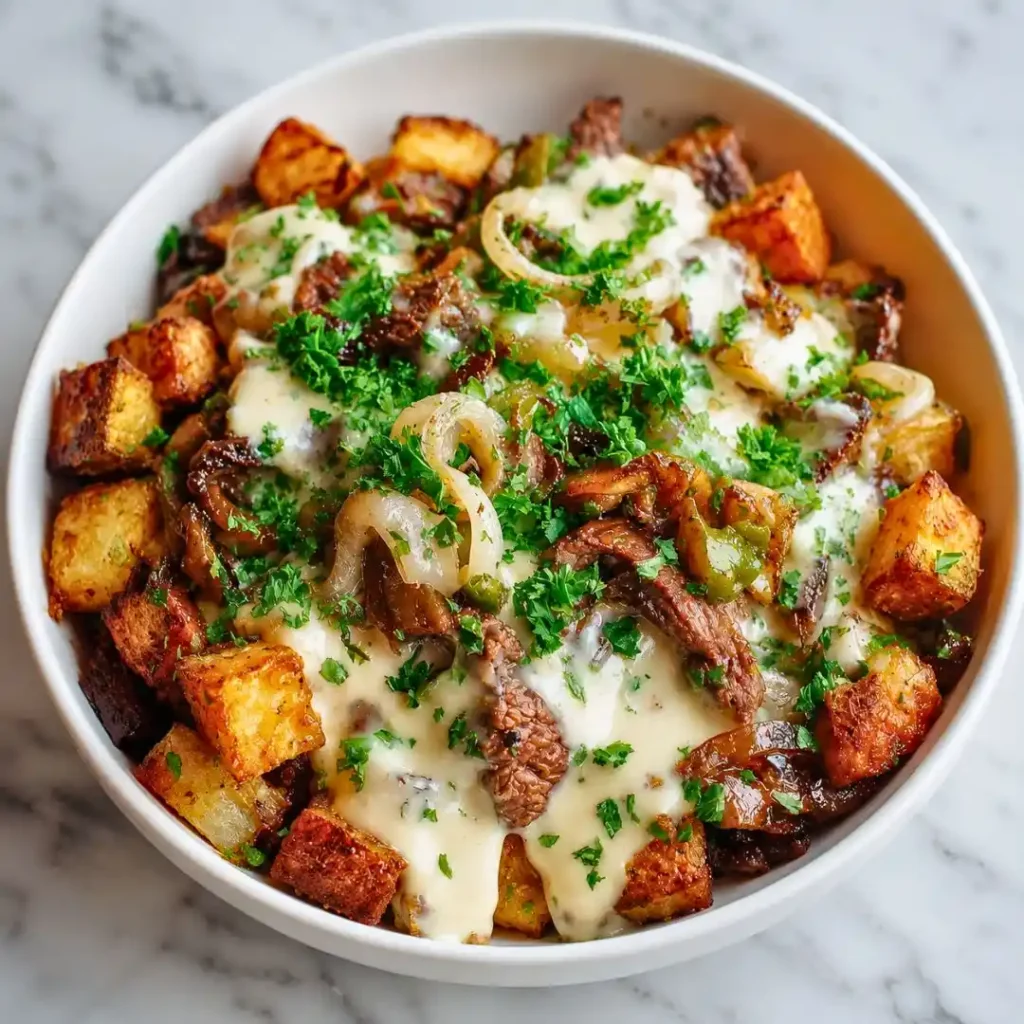 High-Protein Bowl with Juicy Steak and Crispy Potatoes