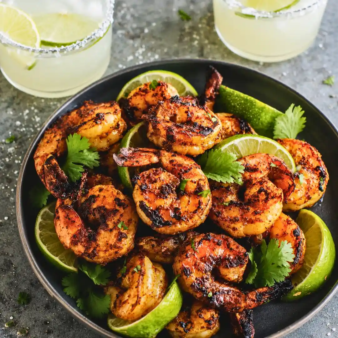 Margarita Grilled Shrimp Skewers