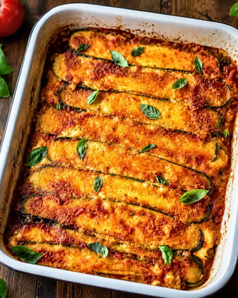 Keto Zucchini Lasagna (No Pasta Lasagna!)
