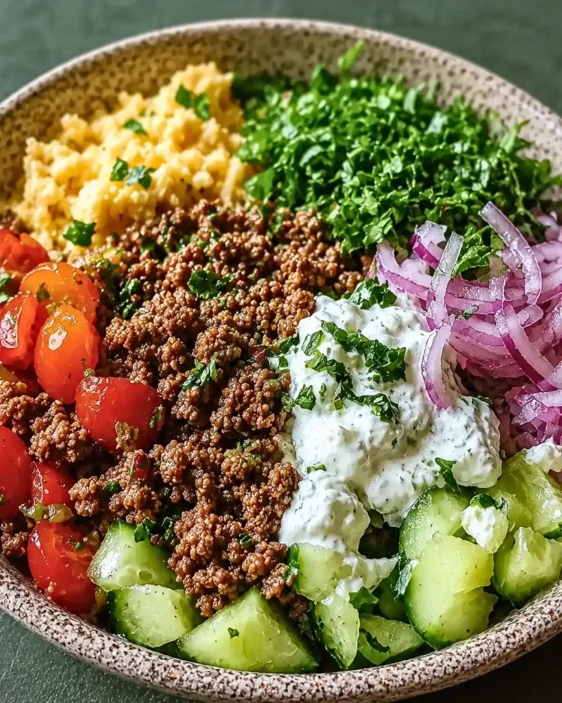 Irresistible Greek Ground Turkey Gyro Bowls in Just 20 Minutes