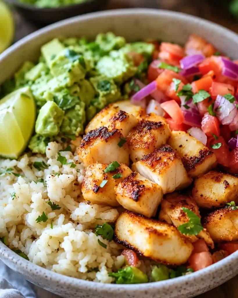 Flavorful Low-Carb Fish Taco Bowls