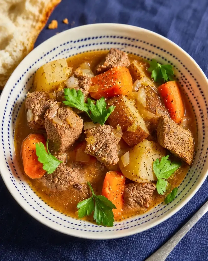 Easy Slow Cooker Beef Stew