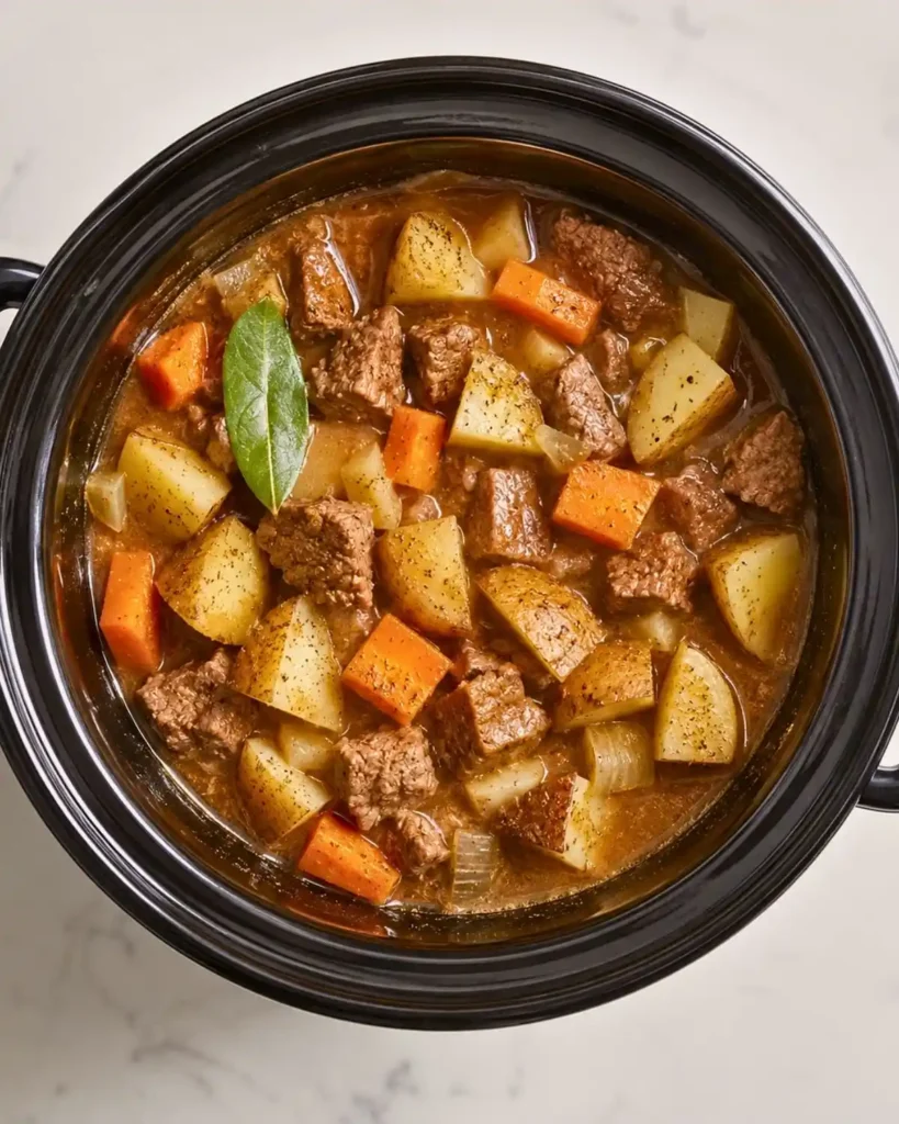 Easy Slow Cooker Beef Stew