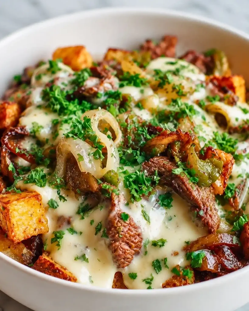 High-Protein Bowl with Juicy Steak and Crispy Potatoes