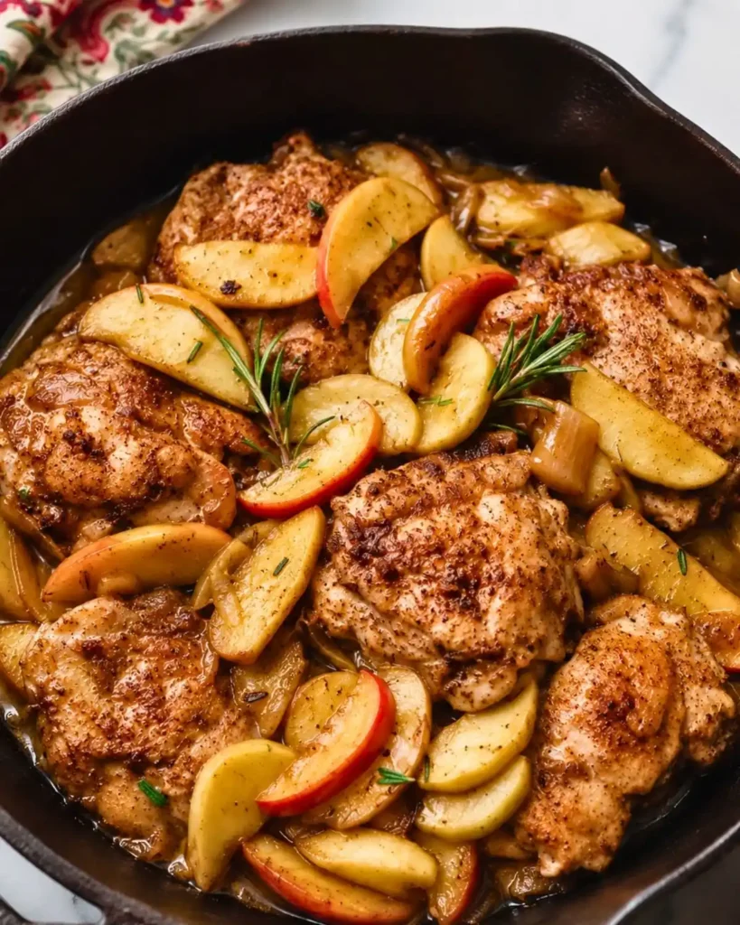 Skillet Apple Cider Chicken