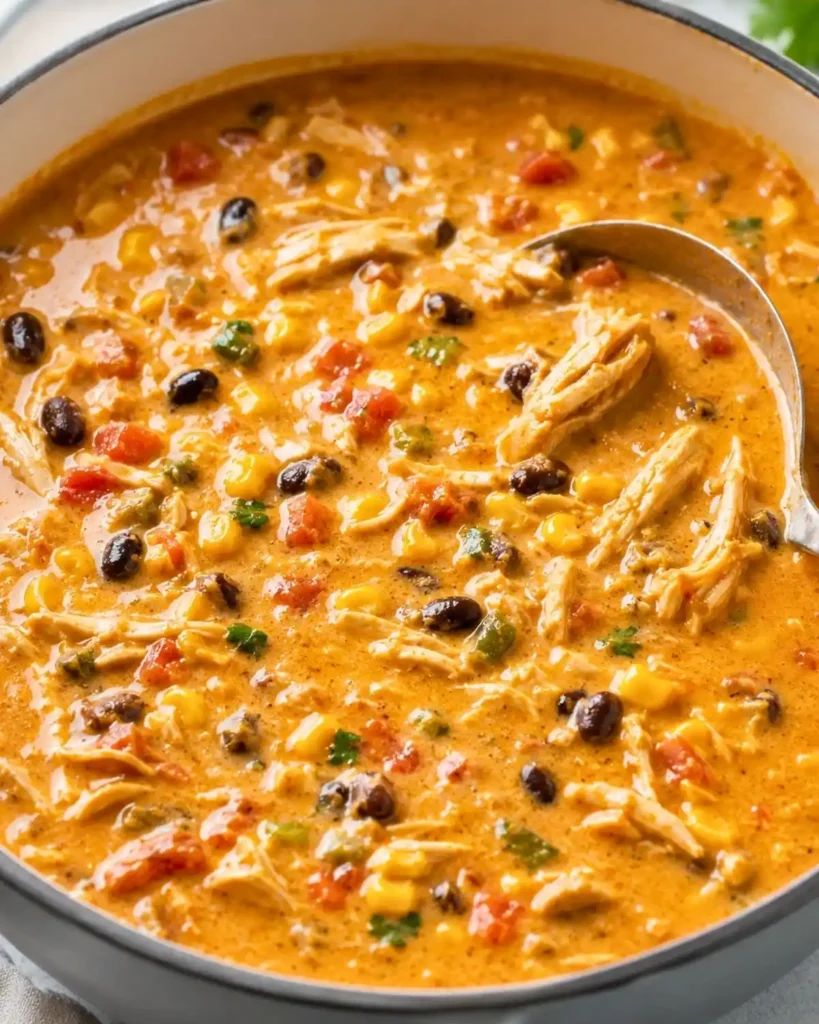Creamy Chicken Tortilla Soup