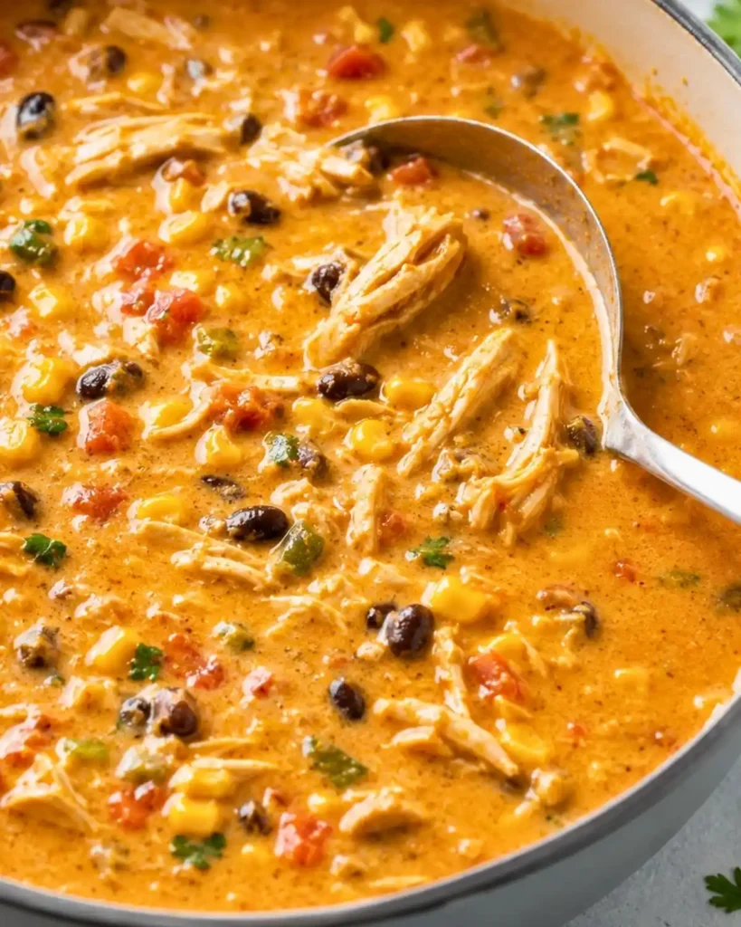 Creamy Chicken Tortilla Soup
