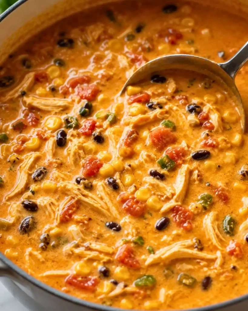 Creamy Chicken Tortilla Soup