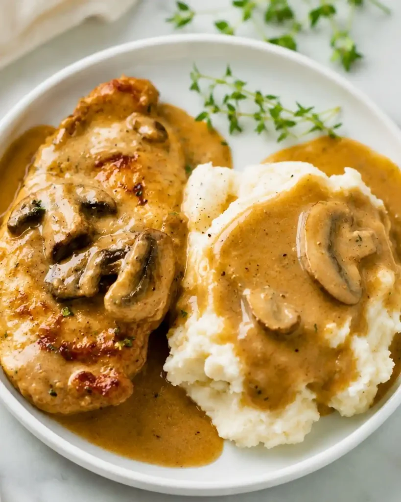 Mushroom Chicken - Gourmet Style Recipe