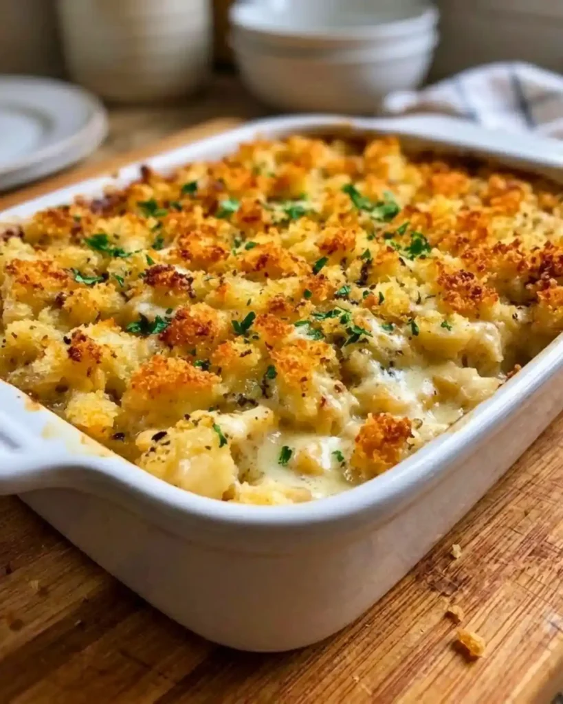 Easy Chicken Stuffing Casserole for a Cozy Family Dinner