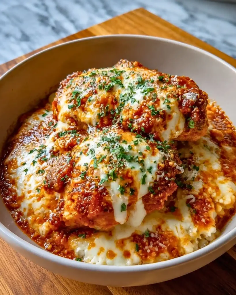 High-Protein Chicken Parm Bowl in 15 Minutes