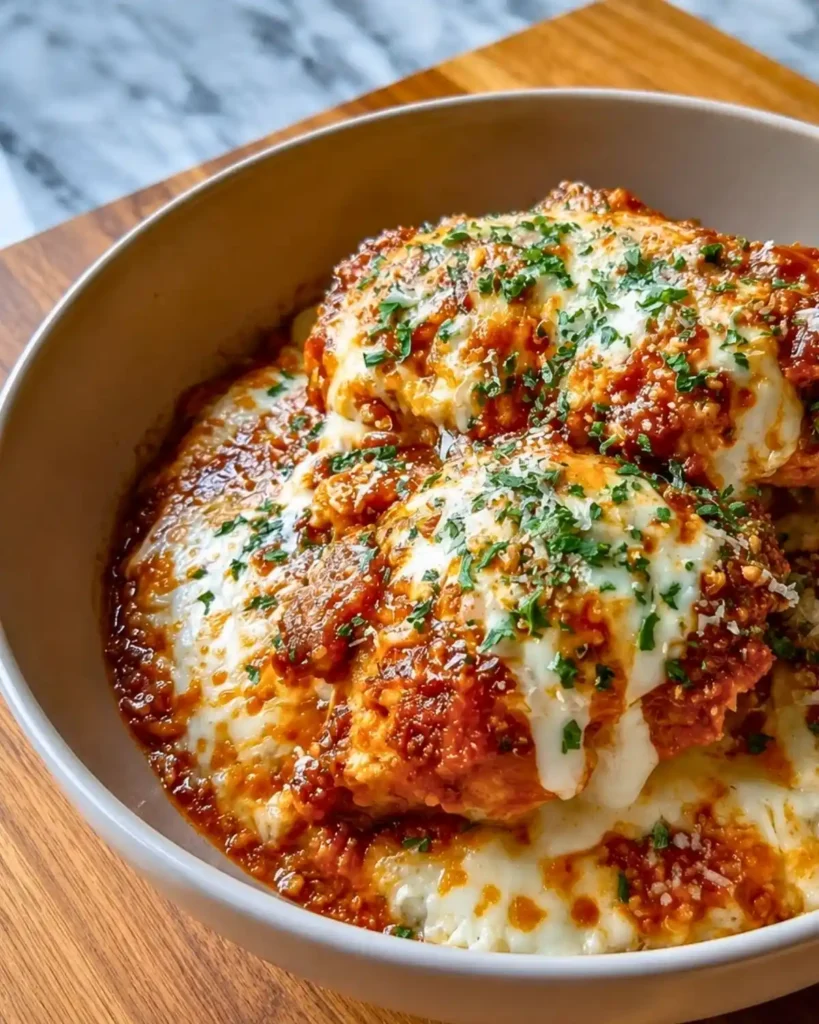 High-Protein Chicken Parm Bowl in 15 Minutes