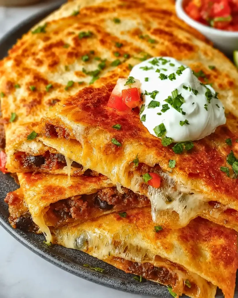 Sheet Pan Tex-Mex Quesadillas