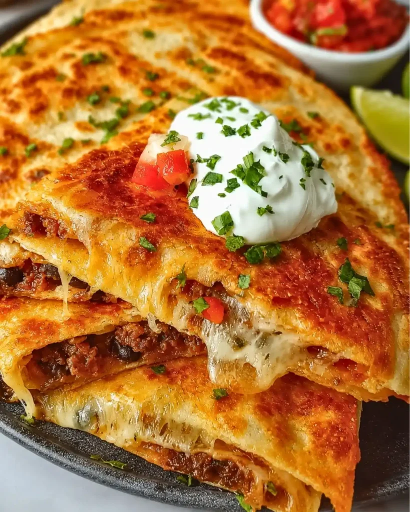 Sheet Pan Tex-Mex Quesadillas