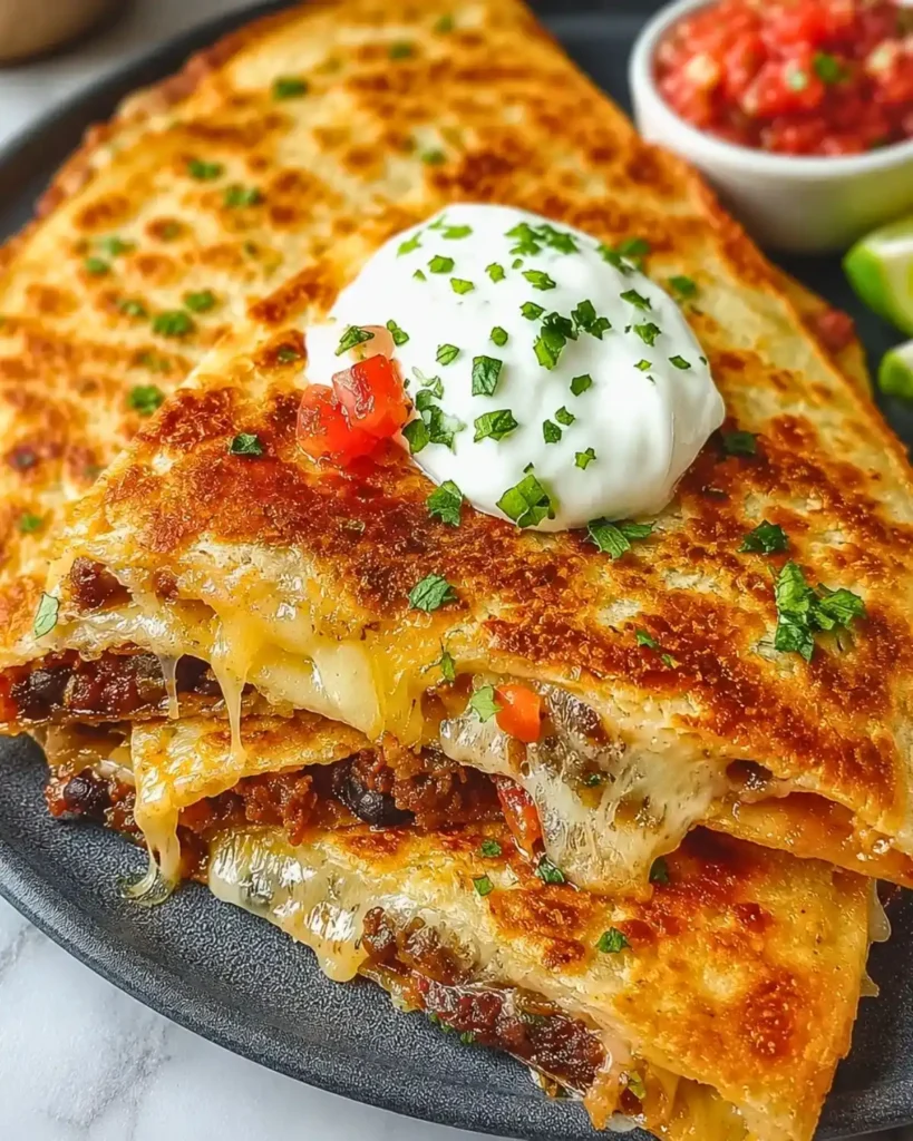 Sheet Pan Tex-Mex Quesadillas
